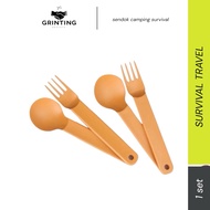 Spoon & Fork/Spoon Fork Set - simple travel Spoon set