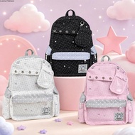 CLEIGHTEEN8H Ita Bag, Y2K Polka Dot Laptop Backpack, Lightweight With Coin Purse Large Capacity Scho