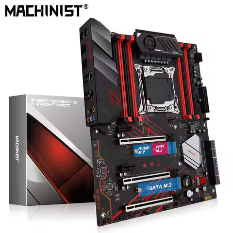 MACHINIST X99 Motherboard Support Intel Xeon E5 2699 V3 2697 V4 CPU Series LGA 2011-3 DDR4 ECC NON-E