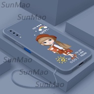 เคสดีไซน์ใหม่ Samsung A7 2018เคสนิ่มใส่โทรศัพท์เคสโทรศัพท์ป้องกันเรียบ