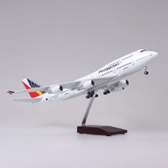 Metal Airplane Model 1:160 Philippines Airlines Boeing B747 (Philippines B747)