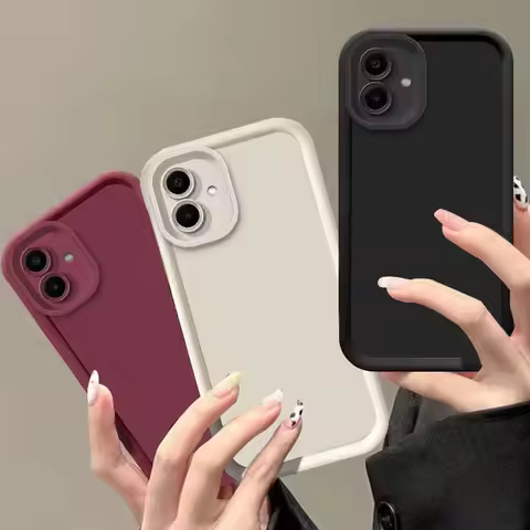 For Samsung A06 A05 A05S Case Full Package Matte Anti Drop Soft Silicone Cover For Samsung Galaxy M0