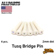 Allparts TUSQ Bridge Pins (6 pcs.) Acoustic Guitar String Clamp