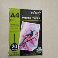 V-Tec A4 210Gsm Photo Paper