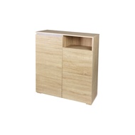 [Preorder] VHIVE August 80cm Shoe Cabinet (Oak Shoe Rack Storage Cabinet)