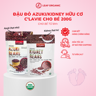 Đậu đỏ azuki hữu cơ CLaVie 200g