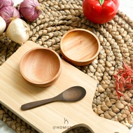 Small Wooden Sambal Bowl/ Sambal Bowl/ Mask Bowl Soy Sauce Container/ Product Photo Content Wooden C