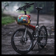 TERBARUU!! TAS SEPEDA LIPAT FRONTBLOCK BAG IEMOO ORIGINAL - COMIC SERI