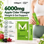 Mildgent Apple Cider Vinegar With Mulberry And Roselle (10ml x 10 Packs)