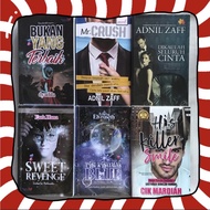NOVEL MELAYU ADNIL ZAFF ELVROSETH DYADILA CIK MARDIAH HIS KILLER SMILE FARA HANA MR. CRUSH THE KHAYA