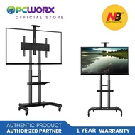 North Bayou NB-AVA1800-70-1P 55"-90" Inch TV Cart Mount | TV Stand | 55"-90" Inch TV Stand Cart | TV