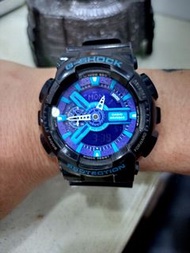 CASIO G-SHOCK GA-110HC-1AJF Black 紫黑