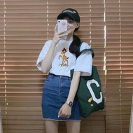 Women s new summer short-sleeved t-shirt women s korean stylefashion-sleeved Korean style top