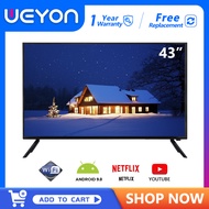 (ใหม่) Ready YouTube/WIFI WEYON สมาร์ททีวีหน้าจอ 43นิ้วหน้าจอ SMART TV LED รองรับความละเอียด HD สามา