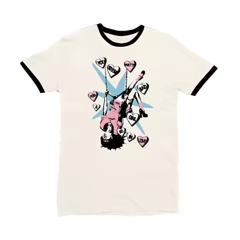Camiseta You Seem Pretty Sad for A Girl So in Love Shirts Unisex Y2k Oversized Popular Men Women's T