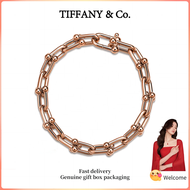 (New) Womens Fashion Bracelet Rose Gold HardWear series Medium chain bracelet  Valentines Day holida