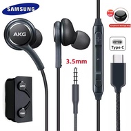 for  Samsung AKG S10+ 6D stereo Earphones 3.5mm Type C Edition Hi-Res Audio Headphones 3-Button with