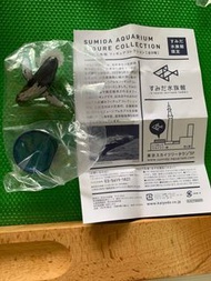 極罕 海洋堂 sumida aquarium 限定 鯨魚扭蛋