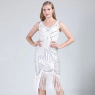 Gatsby 1920 Retro Dress ขนาดใหญ่ Ball ชุดราตรีแฟชั่นงานแต่งงานและโอกาสสําคัญ Ball Gown