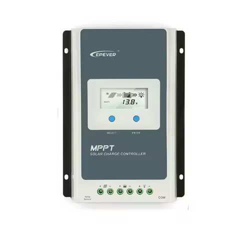 EPever MPPT Solar Charger Controller Solar Voltage Battery Regulator for 12V 24V Batteries system 40