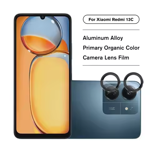 Eagle glasses head ring For Xiaomi Poco C65 2023 Aluminum alloy eagle eye camera ring Redmi13C 4G po