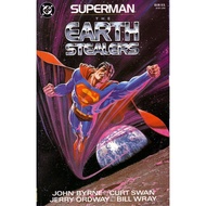 SUPERMAN THE EARTH STEALERS ONE SHOT PRESTIGE FORMAT JOHN BYRNE CURT SWAN JERRY ORDWAY
