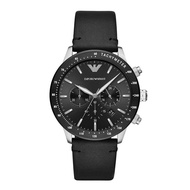 Emporio Armani AR11243 Analog Quartz Black Leather Men Watch