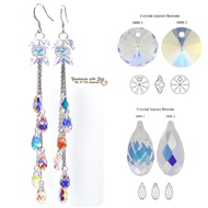 [D.T.C Crystals] Handmade Earrings made with #6010 & #6428 (E2022009)