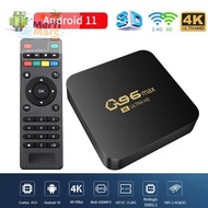 MerliMart SG Q96 MAX Android TV Box 8GB RAM 128GB ROM 4K Smart H.265 Media Player UK Plug Dual Band 