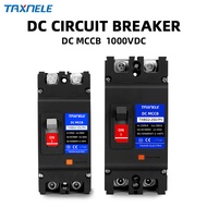 2P DC MCCB 1000V DC Solar Molded Case Circuit Breaker MCCB Overload Protection Switch Protector Sola