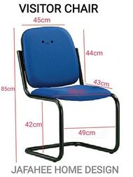 JFH 3V VISITOR CHAIR W/O ARM/OFFICE CHAIR