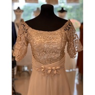 Off-Shoulder Principal Sponsor Dress (NINANG DRESS)