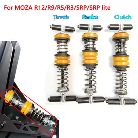 Simulated Racing Game Modification Pedal Clutch Throttle Brake Hydraulic Spring Damper Mod Kit For M