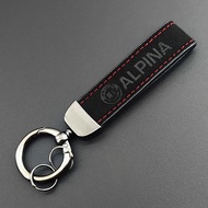 Luxury Suede Leather Car Keychain for BMW E39 E46 E38 E90 E36 G30 G20 F01 E30 E65 E66 E60 F10 F30 AL
