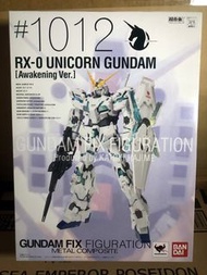 BANDAI 超合金 GFF 1012 RX-0 UNICORN GUNDAM AWAKENING VER 獨角獸 覺醒模式