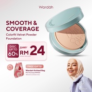 [8.8 SALE] Wardah Colorfit Velvet Powder Foundation SPF33 PA++ | Smooth Skin, Flawless Face, Long-La