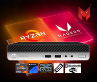 HP Mid-Gaming Mini PC Ryzen5 Pro with Radeon Vega 11 Graphics 16GB RAM 256GB NVMe SSD Wi-Fi+Bluetoot