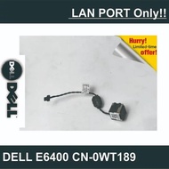 ET78 LAN-DEL-3 LAN PORT RJ11 INTERNET LAPTOP DELL E6400 CN-0WT189
