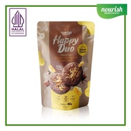 Nourish Happy Duo - Premium Gluten Free Choco Cheese Cookies with Edam Cheese 80g