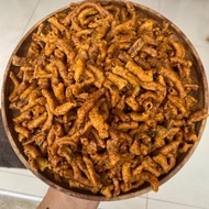 200 Grams Bundling Package Spicy Chicken Intestines Dj and Spicy Basreng Dj