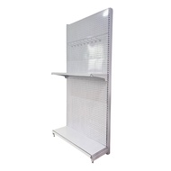 CozyHaven - 100% baja besi Rak Susun Display Rak Besi Penyimpanan Barang Multi-lapis Rak Toko Minima