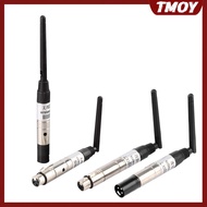 TMOY DMX512 2.4G Wireless Receiver Transmitter Lighting Controller for DMX Equipment