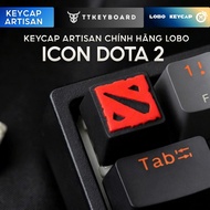 [Express] Genuine Artisan Dota 2 Keycap Lobo Resin 1u Dota 2 Dota 2 Mechanical Keyboard Decoration