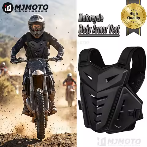 Motorcycle Body Armor Vest Men Women Biker Armor Vest Motorbike Protector Vest ATV MTB Armor Body Ve
