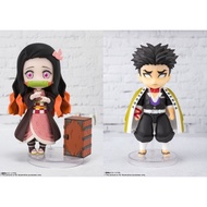 READY STOCK Bandai Figuarts Mini Demon Slayer Kimetsu No Yaiba Nezuko Kamado Gyomei Himejima Action 
