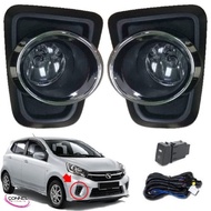 PERODUA AXIA G-Spec 2017 Plug &amp; Play Fog Lamp Spot Light SET