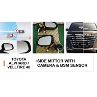 TOYOTA ALPHARD AGH40 VELLFIRE SIDE MIRROR ASSY (WITH BSM)