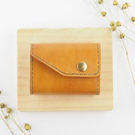 風琴式卡片包 零錢包 卡夾 茶色