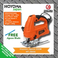 Hoyoma Japan Jigsaw (650w) HT-JS650 Jig saw with [FREE Blade, Carbon Brush]