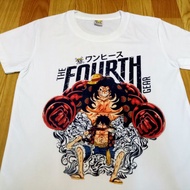 Luffy Gear 4 Shirt, Cool One Piece Anime Shirt Thai Fabric S247
